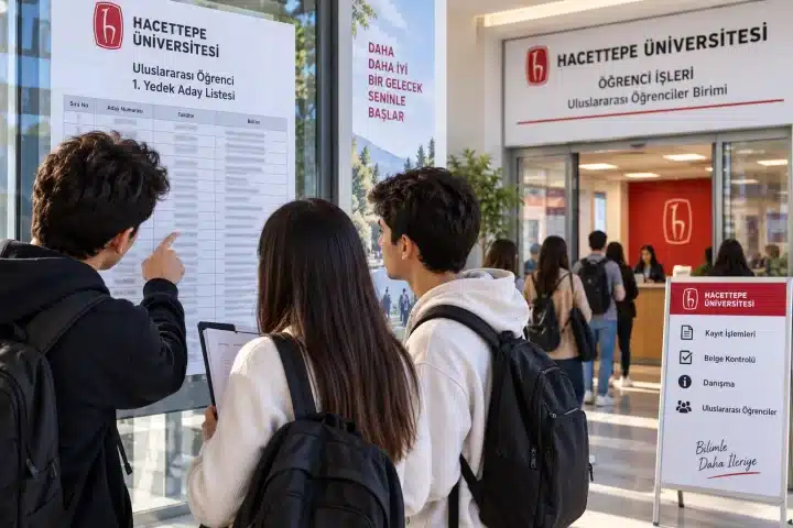 Hacettepe'de 1. Yedek Kayıtlar Başladı: Azerbaycanlı TR-YÖS ve SAT Adayları için Son Gün 14 Eylül 2 Hacettepe’de 1. Yedek Kayıtlar Başladı: Kimler Kayıt Yaptırabilir?